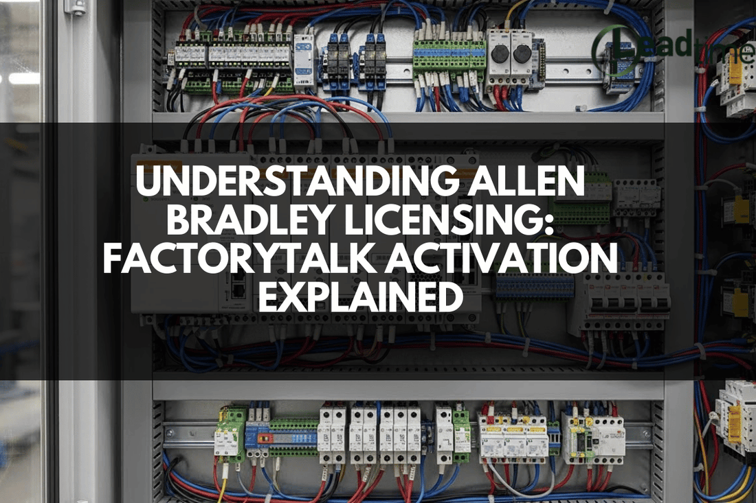 Allen Bradley FactoryTalk Activation software licensing interface on industrial control panel