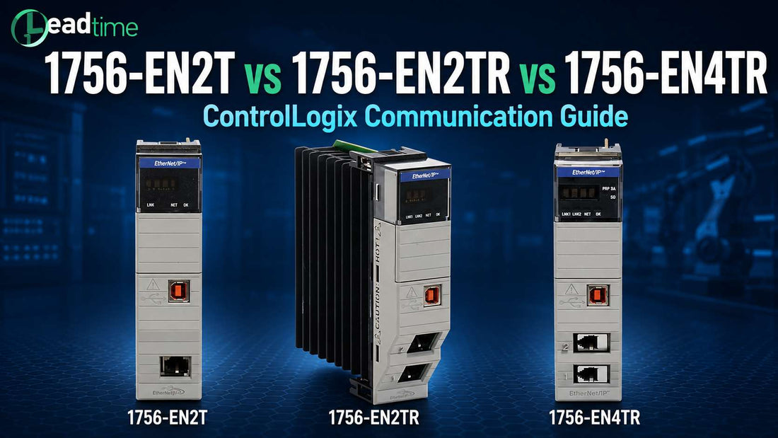 Rockwell Automation 1756-EN2T 1756-EN2TR 1756-EN4TR ControlLogix EtherNet/IP communication modules side by side comparison