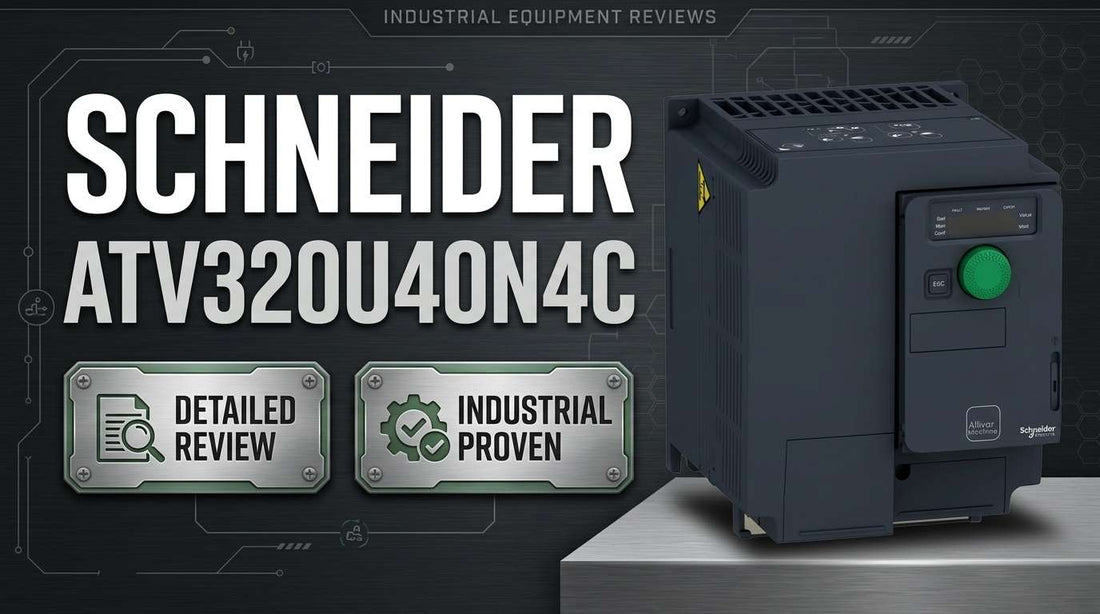 Schneider Electric ATV320U40N4C Altivar Machine 4kW compact variable speed drive for industrial packaging and conveyor motor control