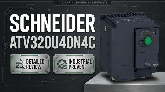 Schneider Electric ATV320U40N4C Altivar Machine 4kW compact variable speed drive for industrial packaging and conveyor motor control