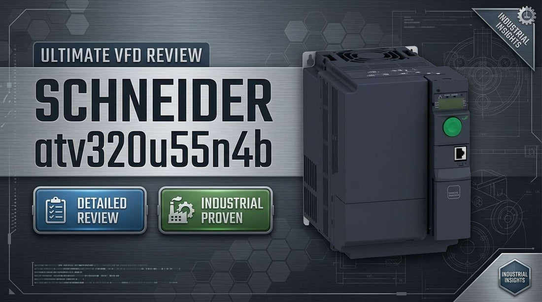 Schneider Electric ATV320U55N4B Altivar Machine 5.5 kW variable speed drive for industrial motor control applications