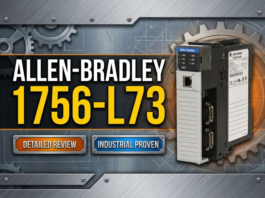 Allen-Bradley 1756-L73 ControlLogix 8 MB controller module for 1756 chassis industrial automation systems