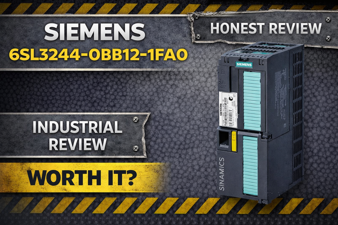 Siemens 6SL3244-0BB12-1FA0 CU240E-2 PN SINAMICS G120 control unit with PROFINET and Safety Integrated STO