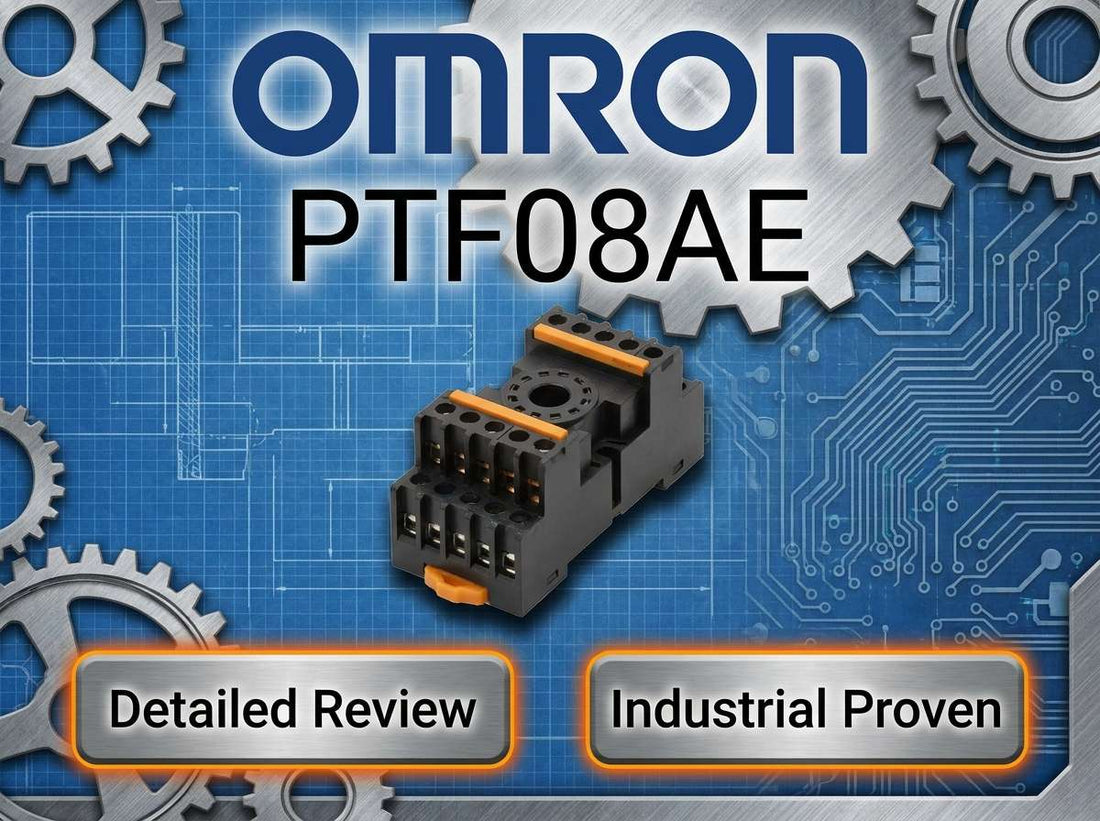 Omron PTF08A-E 8-pin finger-safe relay socket for LY1 LY2 general-purpose relays in industrial control panel