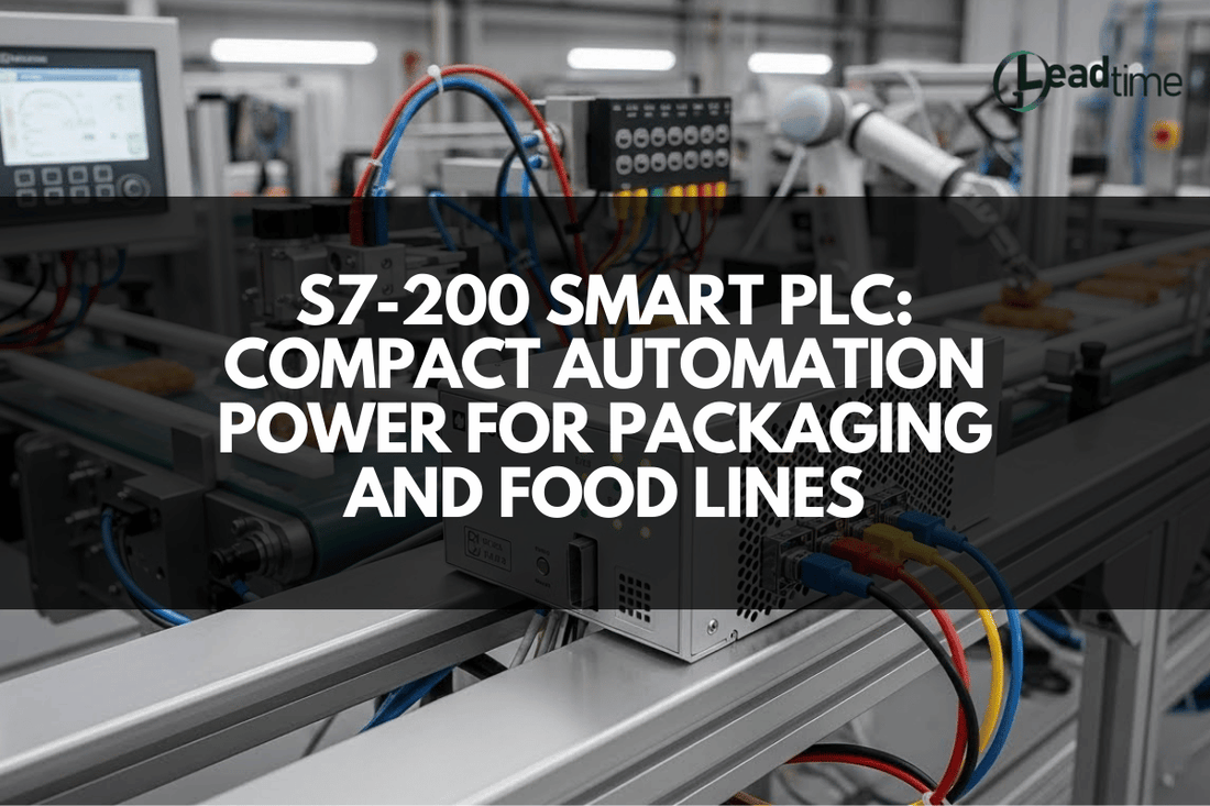 Siemens S7-200 SMART PLC with packaging automation and food processing controls