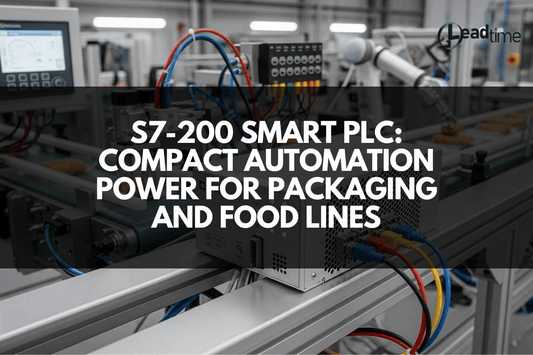 Siemens S7-200 SMART PLC with packaging automation and food processing controls
