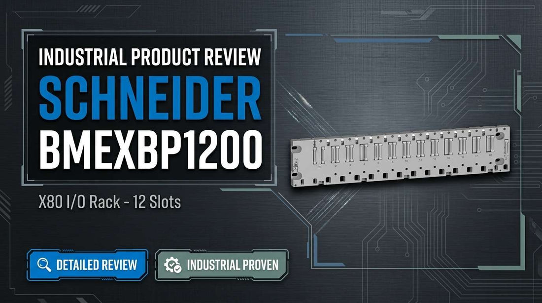 Schneider Electric BMEXBP1200 Modicon X80 12-slot Ethernet backplane rack for industrial automation control panels