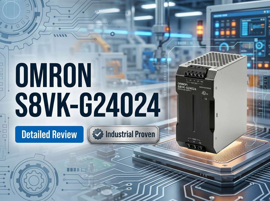 Omron S8VK-G24024 240W 24VDC 10A DIN rail switch mode power supply for industrial control panels