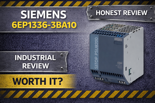 Siemens 6EP1336-3BA10 SITOP PSU8200 20A stabilized 24V DC DIN rail power supply for industrial control panels