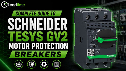 Schneider Electric TeSys GV2 motor circuit breaker manual starter and protector for three-phase motor feeders