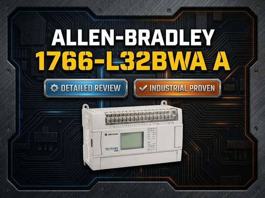 Allen-Bradley 1766-L32BWAA MicroLogix 1400 32-Point Controller compact brick PLC for small machine and OEM panel control