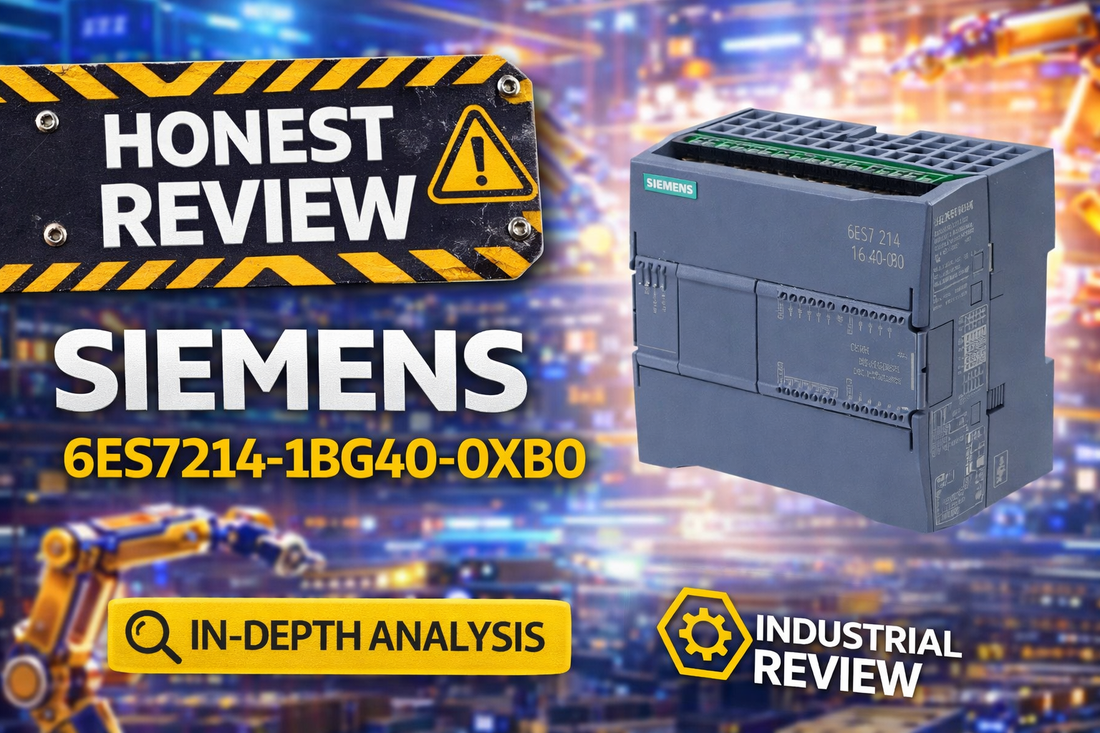 Siemens 6ES7214-1BG40-0XB0 CPU 1214C AC/DC/relay compact PLC for machine and process automation