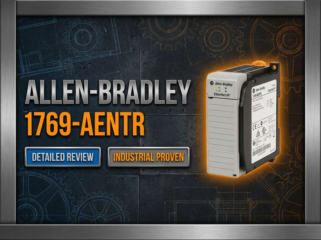 Allen-Bradley 1769-AENTR dual-port EtherNet/IP adapter for 1769 Compact I/O distributed I/O panel