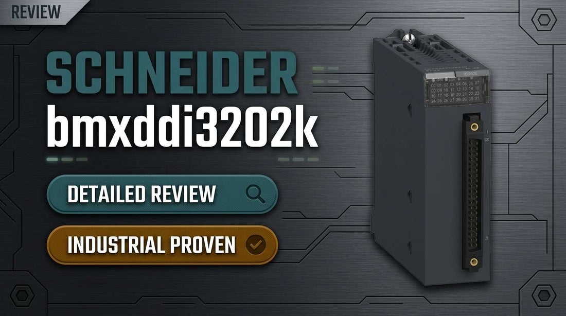 Schneider Electric BMXDDI3202K 32-channel 24V DC discrete input module for Modicon X80 PLC systems