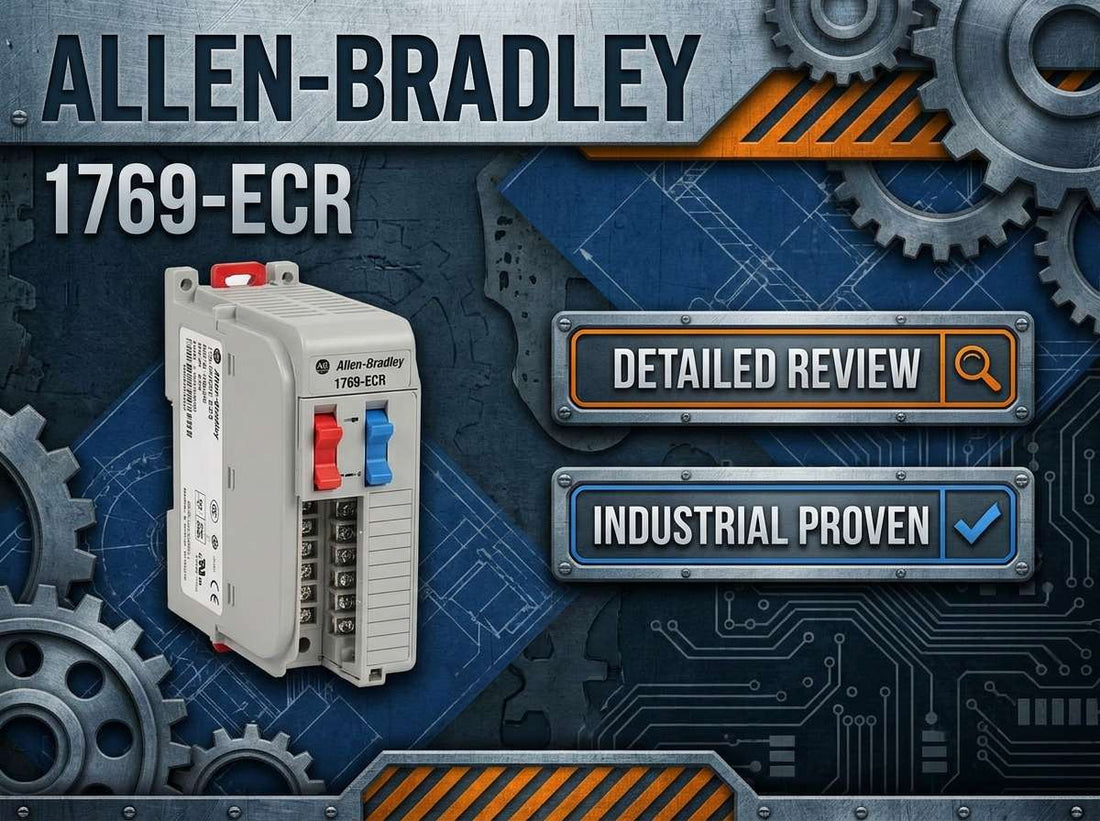 Allen-Bradley 1769-ECR Compact I/O Right End Cap Terminator for CompactLogix 1769 module assembly