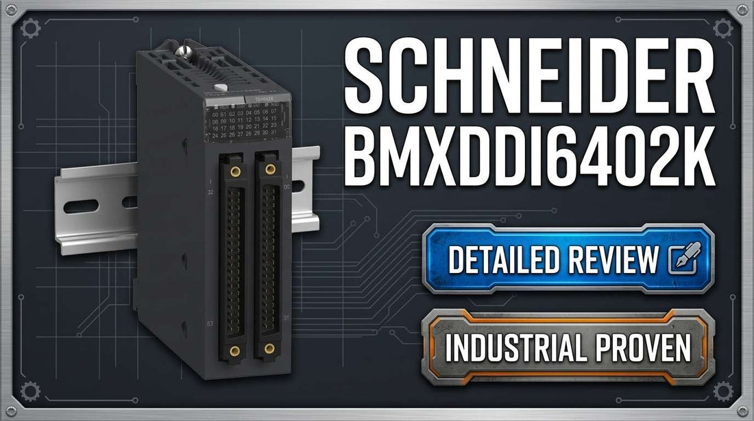 Schneider Electric BMXDDI6402K Modicon X80 64-channel discrete input module for industrial PLC automation