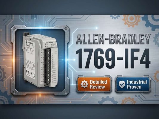 Allen-Bradley 1769-IF4 CompactLogix 4-channel analog current voltage input module for industrial PLC control panel