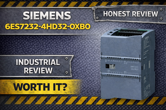 Siemens 6ES7232-4HD32-0XB0 SM 1232 four-channel analog output module for S7-1200 PLC process control applications