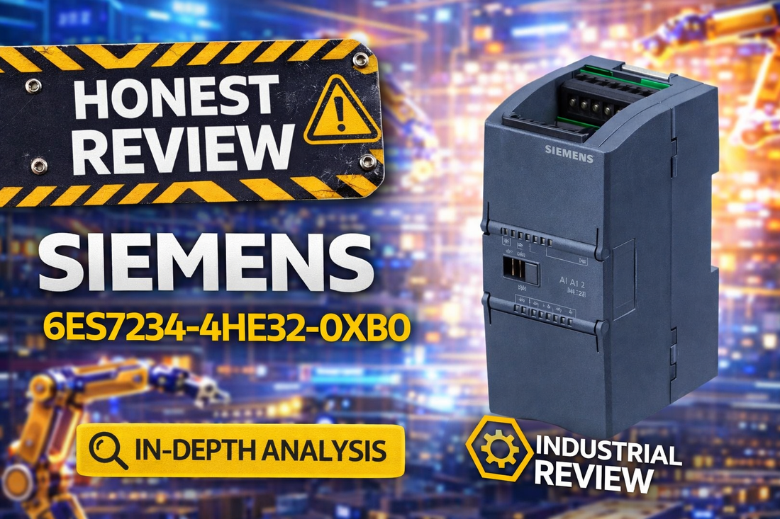 Siemens 6ES7234-4HE32-0XB0 SM 1234 analog I/O module for SIMATIC S7-1200 proportional valve control applications