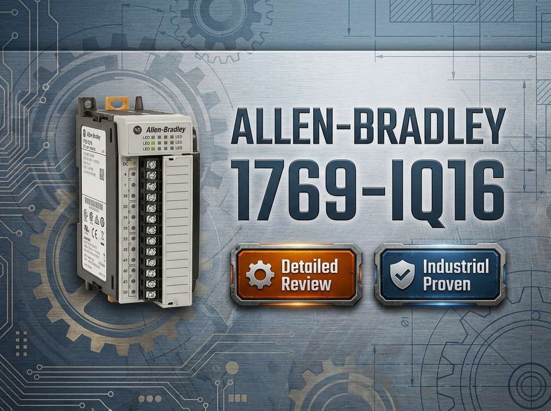 Allen-Bradley 1769-IQ16 16-point 24V DC digital input module for CompactLogix and MicroLogix 1500 systems