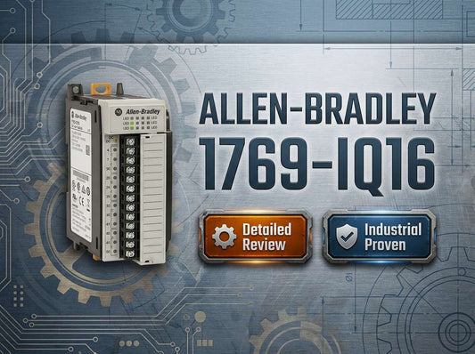 Allen-Bradley 1769-IQ16 16-point 24V DC digital input module for CompactLogix and MicroLogix 1500 systems
