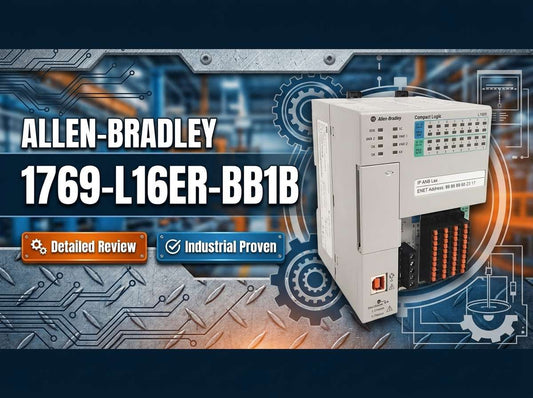 Allen-Bradley 1769-L16ER-BB1B CompactLogix 5370 L1 controller with embedded I/O for OEM machine applications