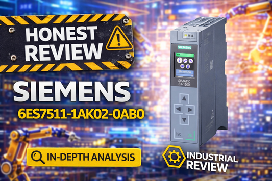 Siemens 6ES7511-1AK02-0AB0 SIMATIC S7-1500 CPU 1511-1 PN module for distributed PROFINET IRT automation systems