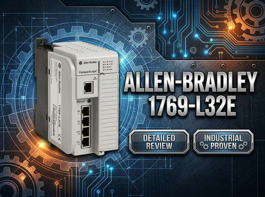 Allen-Bradley 1769-L32E CompactLogix Ethernet controller for OEM machine and line control applications
