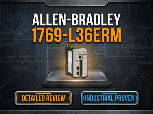 Allen-Bradley 1769-L36ERM CompactLogix 5370 L3 3MB motion controller for OEM packaging and material handling machines
