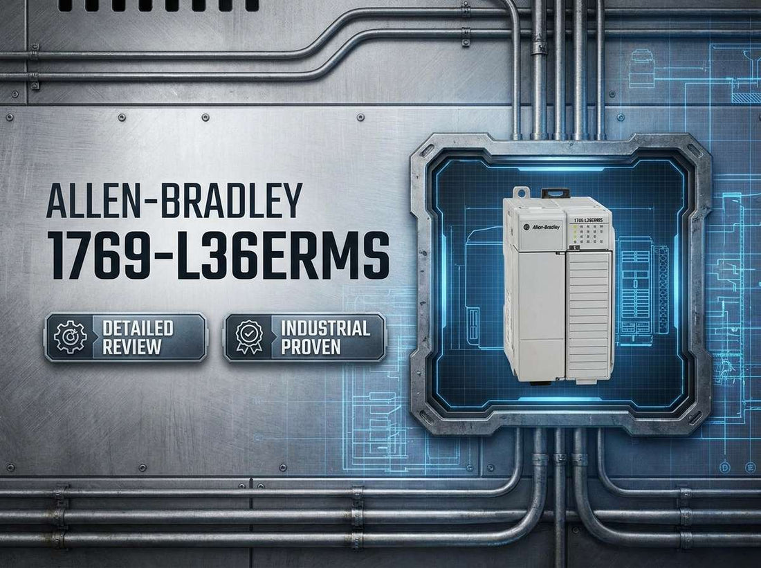 Allen-Bradley 1769-L36ERMS Compact GuardLogix 5370 L3 safety controller CPU for packaging and material handling machines