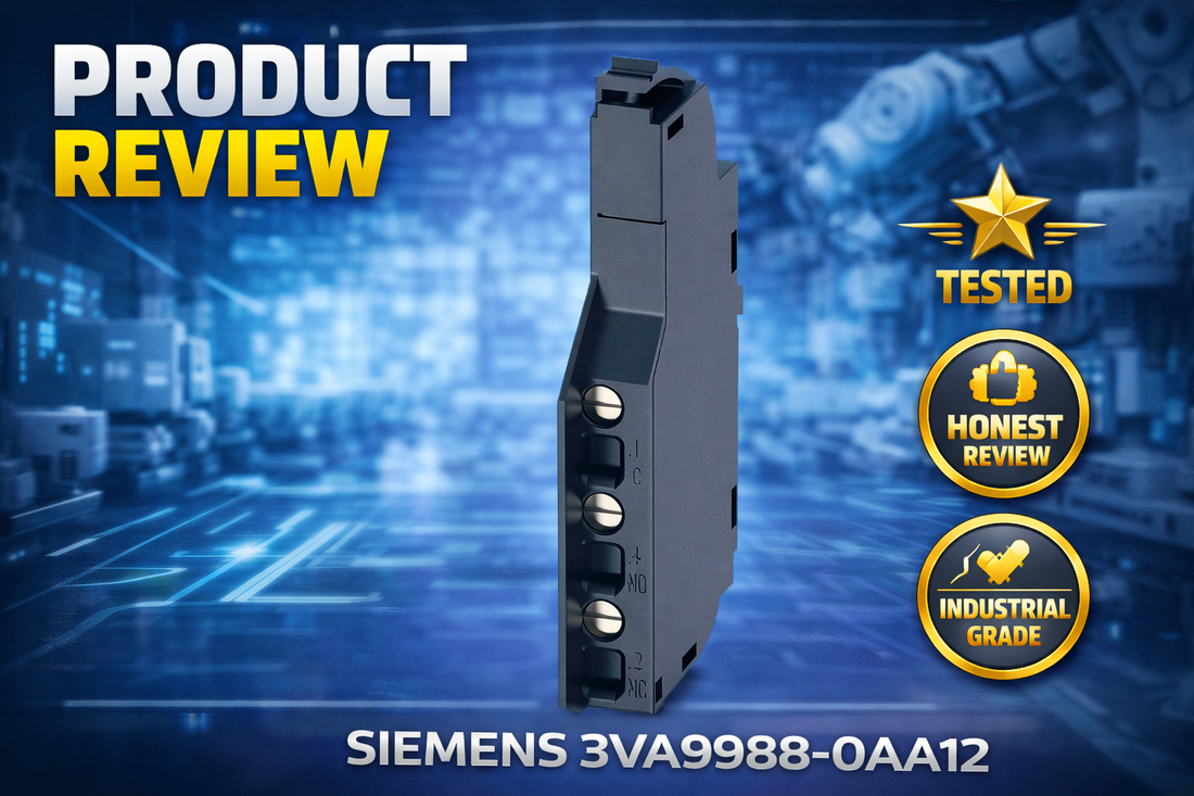 Siemens 3VA9988-0AA12 SENTRON Type HQ auxiliary switch changeover contact for 3VA molded case circuit breakers