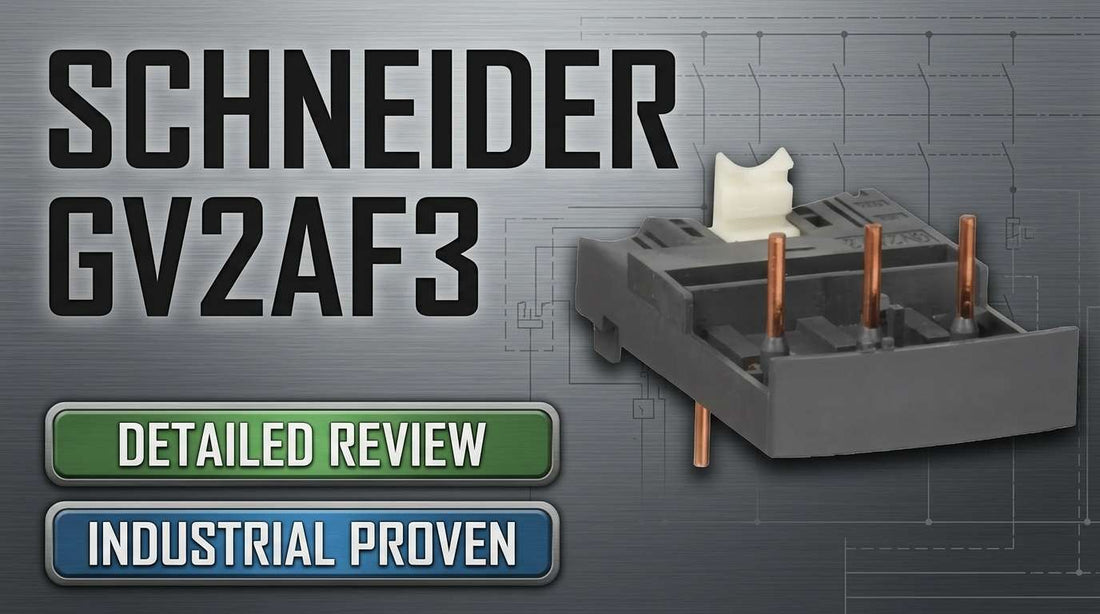 Schneider Electric GV2AF3 TeSys interconnection block three-pole screw-terminal for GV2 motor circuit breaker to LC1D contactor assembly