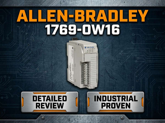 Allen-Bradley 1769-OW16 Compact I/O 16-point AC/DC relay output module for CompactLogix and MicroLogix 1500 systems