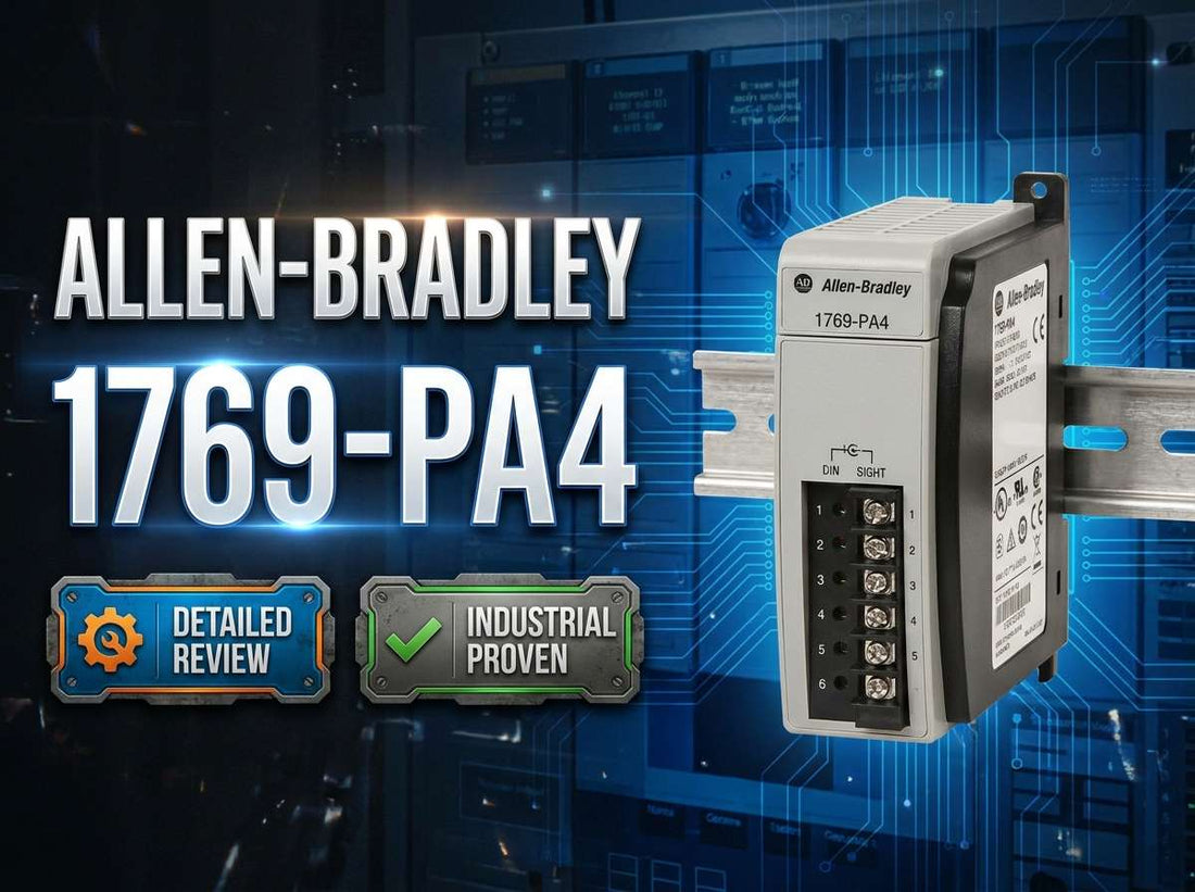 Allen-Bradley 1769-PA4 Compact I/O expansion power supply module for CompactLogix systems, 120/240V AC input