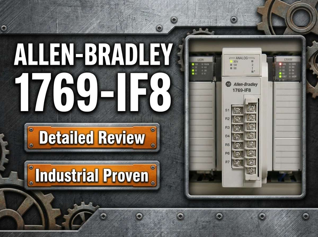 Allen-Bradley 1769-IF8 8-channel analog current voltage input module for CompactLogix and MicroLogix 1500 control panels