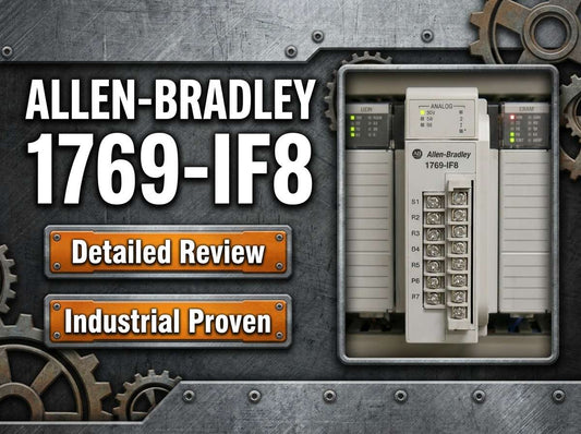 Allen-Bradley 1769-IF8 8-channel analog current voltage input module for CompactLogix and MicroLogix 1500 control panels
