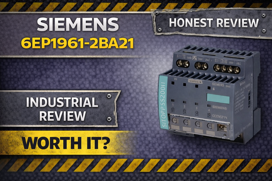 Siemens 6EP1961-2BA21 SITOP PSE200U 4-channel 24V 10A selectivity module for DIN rail cabinet power distribution