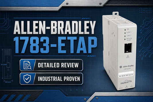 Allen‑Bradley 1783-ETAP 3 Port EtherNet/IP Tap DIN-rail module for Device Level Ring machine networks