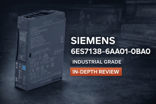 Siemens 6ES7138-6AA01-0BA0 SIMATIC ET 200SP TM Count 1x24V counter module for incremental encoder measurement