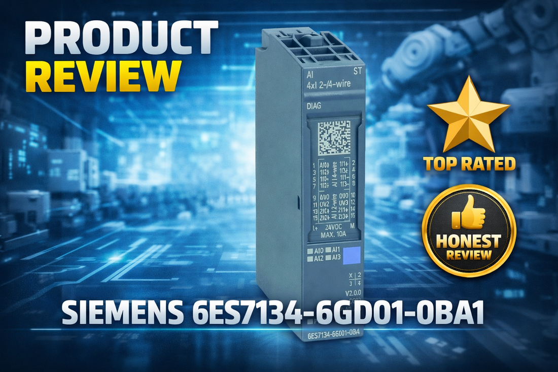 Siemens 6ES7134-6GD01-0BA1 SIMATIC ET 200SP 4-channel analog input module for process control applications