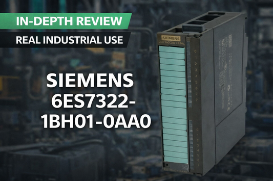 Siemens 6ES7321-1BH02-0AA0 SIMATIC S7-300 SM 321 16-channel 24 VDC isolated digital input module for industrial PLC applications