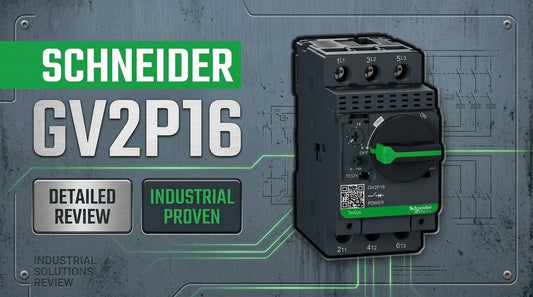 Schneider Electric GV2P16 TeSys GV2P thermal-magnetic motor circuit breaker 9-14A 3-pole DIN rail mount