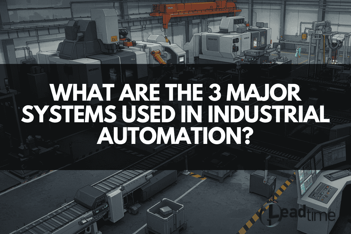 What Are the 3 Major Systems Used in Industrial Automation ...