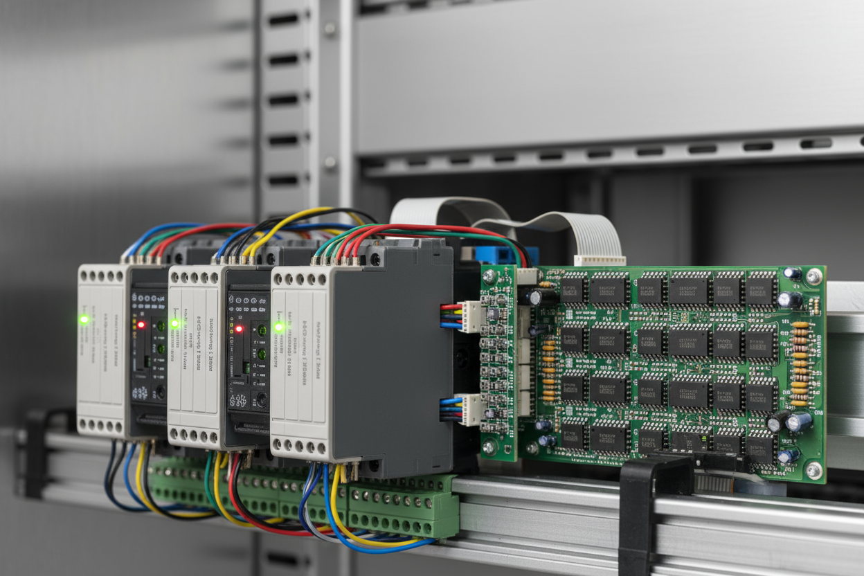 Circuits and PLC modules